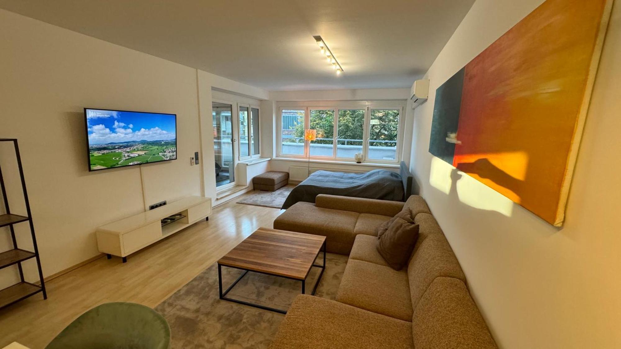 City Apartement Linz Fuer 5 Gaeste Mit Self-Checkin Und Kueche Экстерьер фото