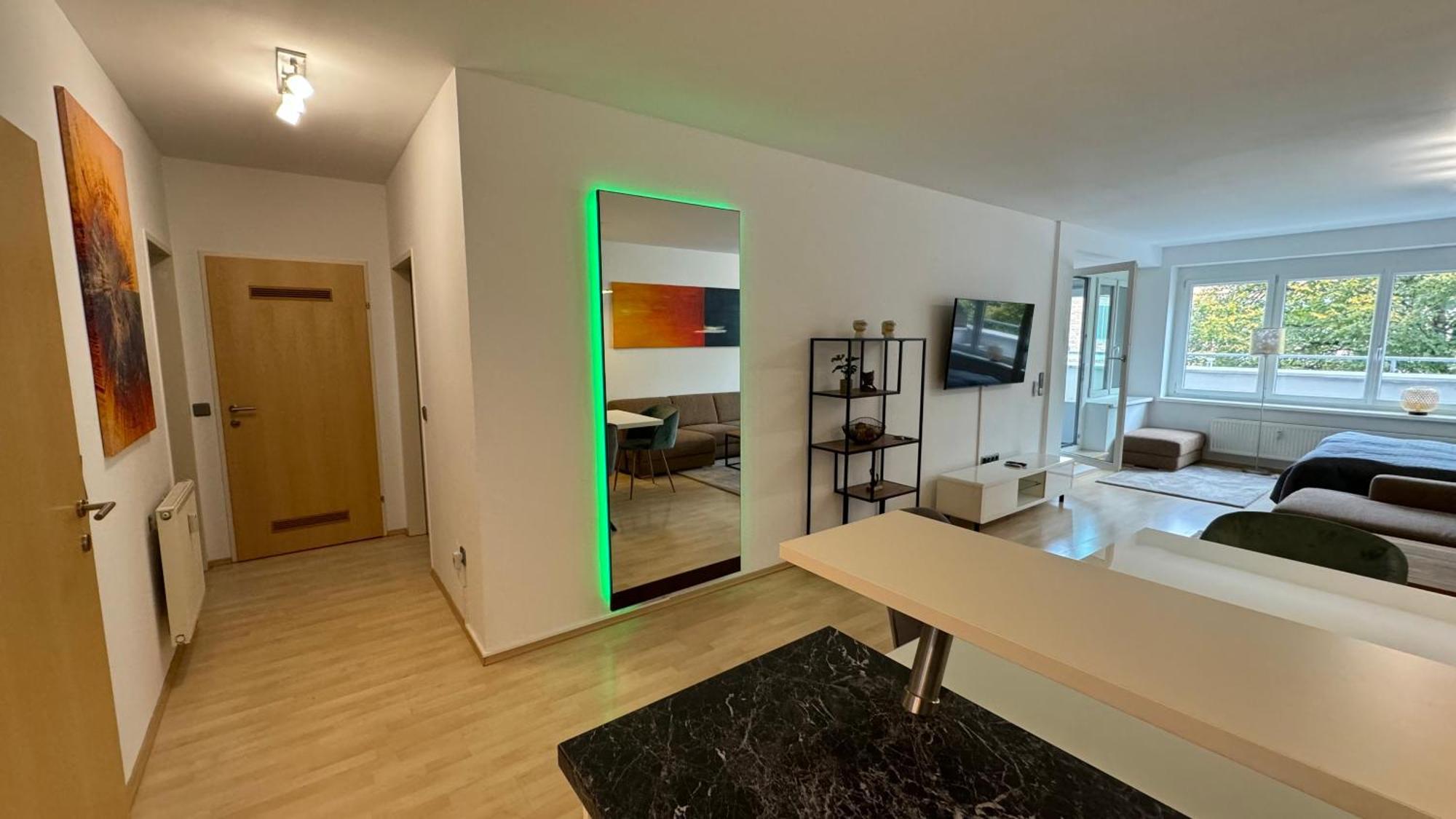 City Apartement Linz Fuer 5 Gaeste Mit Self-Checkin Und Kueche Экстерьер фото